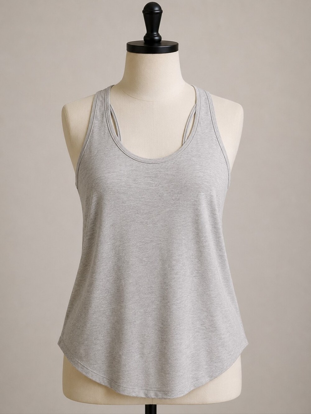 lululemon athletica Light Gray Racerback Tank